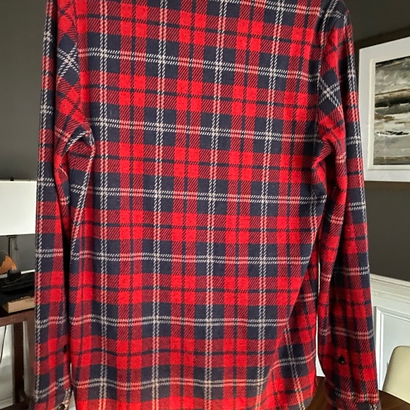 Mens Faherty Flannel Shirt XS - Picture 5 of 6